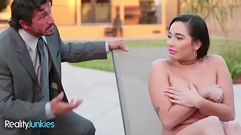 Kinky Babe Seduces Her Friends Stepdad After He Gets Hard Looking At Her Juicy Tits With Karlee Grey And Tommy Gunn (HD)
